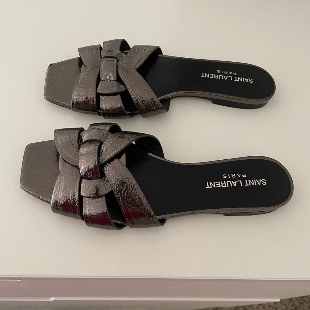 Saint Laurent Sandals Tribute Slides